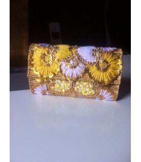 POCHETTE INES JAUNE